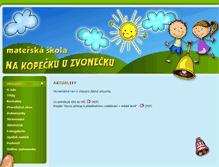 Tablet Screenshot of mshorni.cz